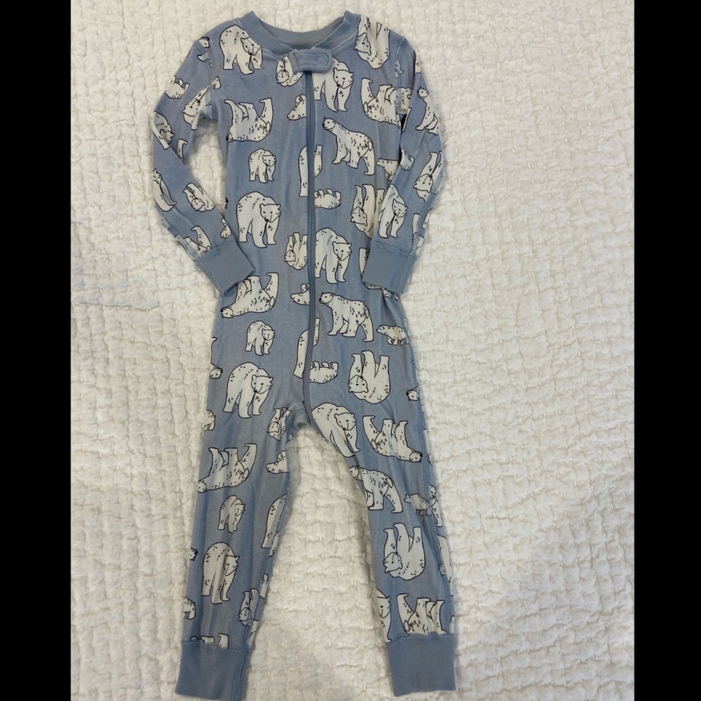 Hanna Andersson one piece long john pjs